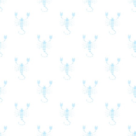 Click to get the codes for this image. Blue Scorpio Astrology Watermark On White, Astrology  Zodiac Symbols Background, wallpaper or texture for, Blogger, Wordpress, or any web page, blog, desktop or phone.