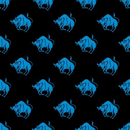 Click to get the codes for this image. Blue Taurus Astrology On Black, Astrology  Zodiac Symbols Background, wallpaper or texture for, Blogger, Wordpress, or any web page, blog, desktop or phone.