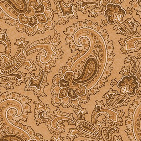 Click to get the codes for this image. Brown Paisley Background Seamless Pattern, Colors  Brown, Paisleys, Cloth Patterns Background, wallpaper or texture for Blogger, Wordpress, or any phone, desktop or blog.