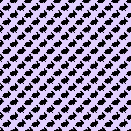 Click to get the codes for this image. Bunny Silhouettes On Lavender Background Seamless, Animals, Holidays  Easter, Colors  Purple Background, wallpaper or texture for Blogger, Wordpress, or any phone, desktop or blog.