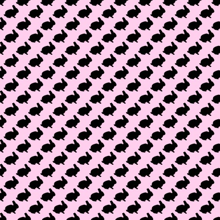 Click to get the codes for this image. Bunny Silhouettes On Pink Background Seamless, Animals, Holidays  Easter, Colors  Pink Background, wallpaper or texture for Blogger, Wordpress, or any phone, desktop or blog.