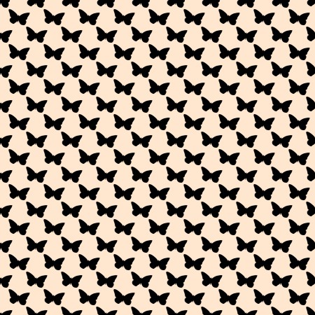 Click to get the codes for this image. Butterfly Silhouettes On Peach Background Seamless, Butterflies, Colors  Orange Background, wallpaper or texture for Blogger, Wordpress, or any phone, desktop or blog.