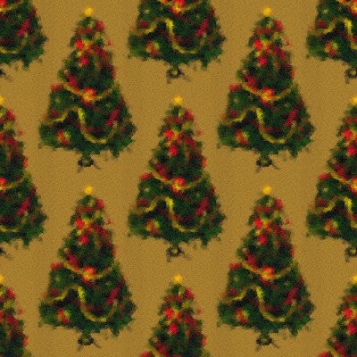 Click to get the codes for this image. Christmas Tree Seamless Gold Tapestry, Holidays  Christmas Background, wallpaper or texture for Blogger, Wordpress, or any phone, desktop or blog.