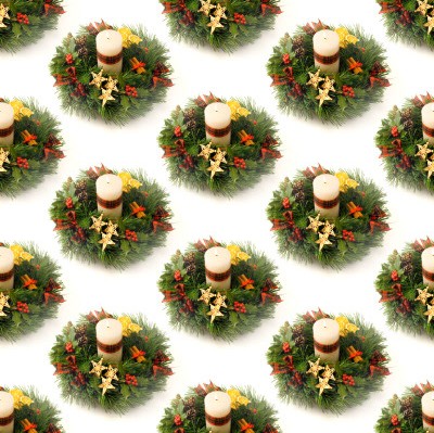 Click to get the codes for this image. Christmas Wreath Centerpieces, Holidays  Christmas Background, wallpaper or texture for Blogger, Wordpress, or any phone, desktop or blog.