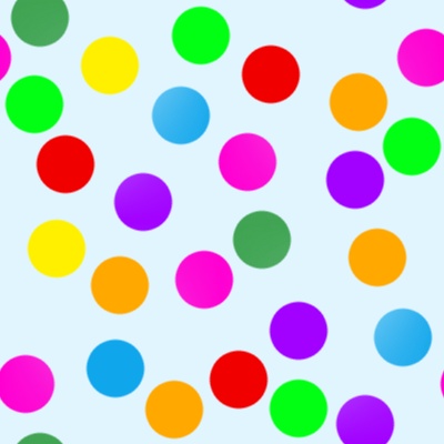 Click to get the codes for this image. Colorful Dots On Blue, Patterns  Circles and Polkadots Background, wallpaper or texture for Blogger, Wordpress, or any phone, desktop or blog.