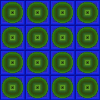 Click to get the codes for this image. Dark Blue And Green Circle Squares, Patterns  Diamonds and Squares, Patterns  Circles and Polkadots Background, wallpaper or texture for Blogger, Wordpress, or any phone, desktop or blog.