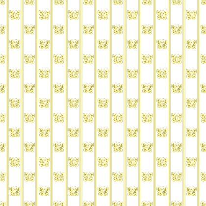 Click to get the codes for this image. Gold Butterflies Wallpaper Tileable, Butterflies, Colors  Yellow and Gold Background, wallpaper or texture for Blogger, Wordpress, or any phone, desktop or blog.