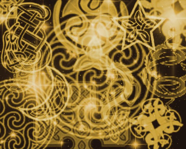 Click to get the codes for this image. Gold Celtic Patterns With Stars Background 1280x1024, Patterns  Celtic, Colors  Yellow and Gold Background, wallpaper or texture for Blogger, Wordpress, or any phone, desktop or blog.