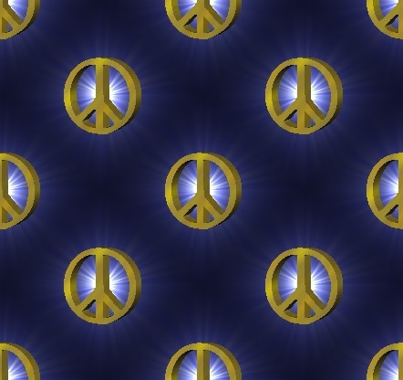 Click to get the codes for this image. Gold Peace Signs With Star Lighting, Peace Signs, Signs  Symbols Background, wallpaper or texture for, Blogger, Wordpress, or any web page, blog, desktop or phone.