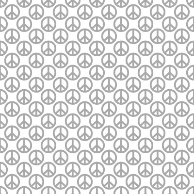 Click to get the codes for this image. Gray Peace Signs On White Background Seamless, Peace Signs, Colors  Grey and Monochrome Background, wallpaper or texture for Blogger, Wordpress, or any phone, desktop or blog.