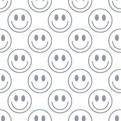 Click to get the codes for this image. Gray Smiley Faces On White Background Seamless, Smiley Faces, Colors  Grey and Monochrome Background, wallpaper or texture for Blogger, Wordpress, or any phone, desktop or blog.