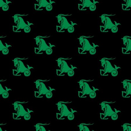 Click to get the codes for this image. Green Capricorn Astrology On Black, Astrology  Zodiac Symbols Background, wallpaper or texture for, Blogger, Wordpress, or any web page, blog, desktop or phone.