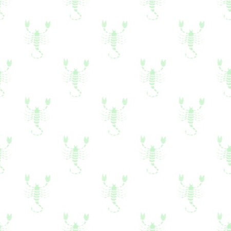 Click to get the codes for this image. Green Scorpio Astrology Watermark On White, Astrology  Zodiac Symbols Background, wallpaper or texture for, Blogger, Wordpress, or any web page, blog, desktop or phone.