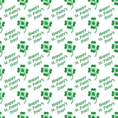 Click to get the codes for this image. Happy St Pattys Day Shamrocks Background Seamless, Saint Patrick's Day Background, wallpaper or texture for Blogger, Wordpress, or any phone, desktop or blog.