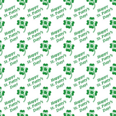 Click to get the codes for this image. Happy St Pattys Day Shamrocks Background Seamless, Saint Patrick's Day Background, wallpaper or texture for Blogger, Wordpress, or any phone, desktop or blog.