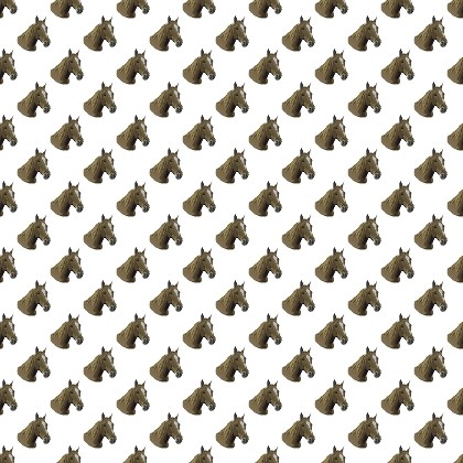 Click to get the codes for this image. Horse Heads On White, Animals  Horses  Hooved Background, wallpaper or texture for any blog, web page, phone or desktop