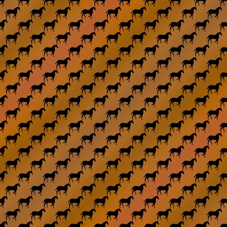 Click to get the codes for this image. Horse Silhouettes On Brown Background Seamless, Animals  Horses  Hooved, Colors  Brown Background, wallpaper or texture for Blogger, Wordpress, or any phone, desktop or blog.