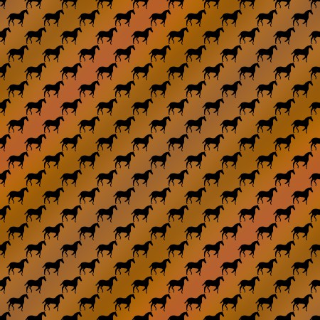 Click to get the codes for this image. Horse Silhouettes On Brown Background Seamless, Animals  Horses  Hooved, Colors  Brown Background, wallpaper or texture for Blogger, Wordpress, or any phone, desktop or blog.