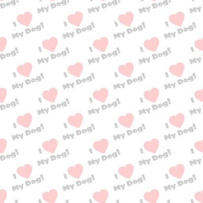 Click to get the codes for this image. I Heart My Dog Small Seamless Wallpaper Watermark, Animals  Dogs Background, wallpaper or texture for any blog, web page, phone or desktop