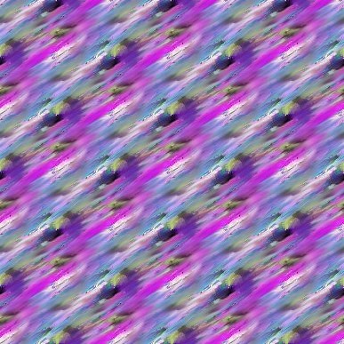 Click to get the codes for this image. Impressionist Diagonal Lines Purple And Green, Patterns  Diagonals, Patterns  Abstract Background, wallpaper or texture for Blogger, Wordpress, or any phone, desktop or blog.