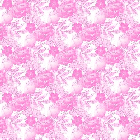 Click to get the codes for this image. Light Pink And White Floral Pattern, Flowers  Floral Designs, Colors  Pink Background, wallpaper or texture for Blogger, Wordpress, or any phone, desktop or blog.