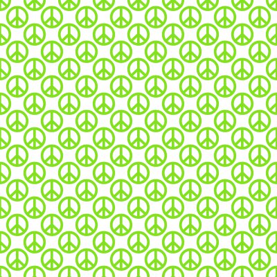 Click to get the codes for this image. Lime Green Peace Signs On White Background Seamless, Peace Signs, Colors  Green Background, wallpaper or texture for Blogger, Wordpress, or any phone, desktop or blog.