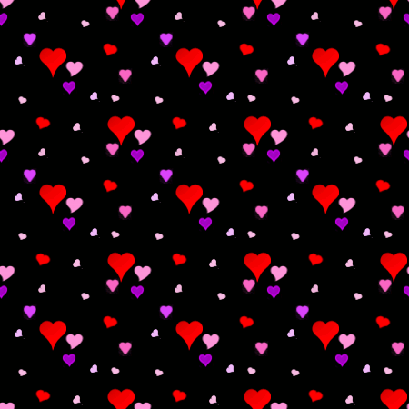 Click to get the codes for this image. Little Hearts On Black, Hearts, Holidays  Valentines Day Background, wallpaper or texture for, Blogger, Wordpress, or any web page, blog, desktop or phone.