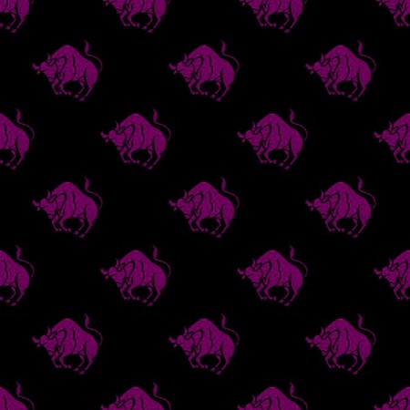 Click to get the codes for this image. Magenta Taurus Astrology On Black, Astrology  Zodiac Symbols Background, wallpaper or texture for, Blogger, Wordpress, or any web page, blog, desktop or phone.