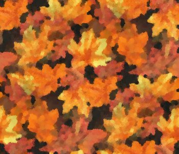 Click to get the codes for this image. Maple Leaves Seamless Painting, Plants and Leaves, Seasons  Fall, Colors  Orange Background, wallpaper or texture for Blogger, Wordpress, or any phone, desktop or blog.