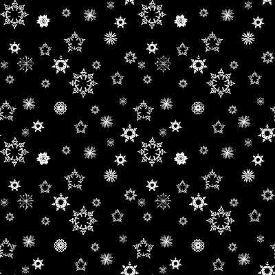Click to get the codes for this image. Mini White Snowflakes On Black, Snowflakes, Colors  Black and White, Seasons  Winter Background, wallpaper or texture for Blogger, Wordpress, or any phone, desktop or blog.