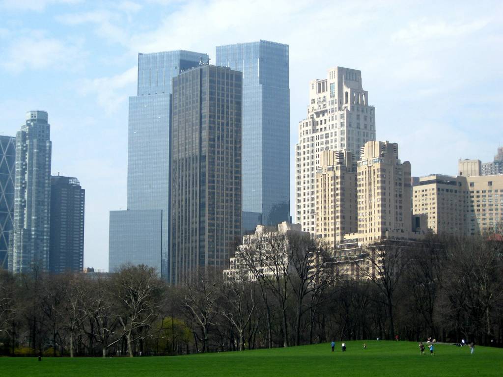 Click to get the codes for this image. New York City From Central Park, Cities  Buildings Background, wallpaper or texture for, Blogger, Wordpress, or any web page, blog, desktop or phone.