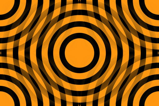 Click to get the codes for this image. Orange And Black Interlocking Concentric Circles, Patterns  Circles and Polkadots, Colors  Orange Background, wallpaper or texture for Blogger, Wordpress, or any phone, desktop or blog.