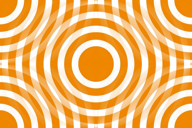 Click to get the codes for this image. Orange And White Interlocking Concentric Circles, Patterns  Circles and Polkadots, Colors  Orange Background, wallpaper or texture for Blogger, Wordpress, or any phone, desktop or blog.