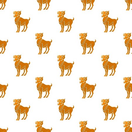 Click to get the codes for this image. Orange Aries On White, Astrology  Zodiac Symbols Background, wallpaper or texture for, Blogger, Wordpress, or any web page, blog, desktop or phone.