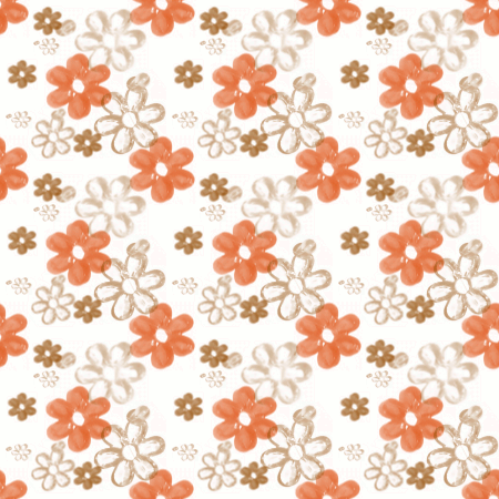 Click to get the codes for this image. Orange Glass Flowers On White, Flowers  Floral Designs, Colors  Orange Background, wallpaper or texture for Blogger, Wordpress, or any phone, desktop or blog.