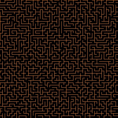 Click to get the codes for this image. Orange Maze On Black Background Seamless, Patterns  Mazes, Colors  Orange Background, wallpaper or texture for Blogger, Wordpress, or any phone, desktop or blog.