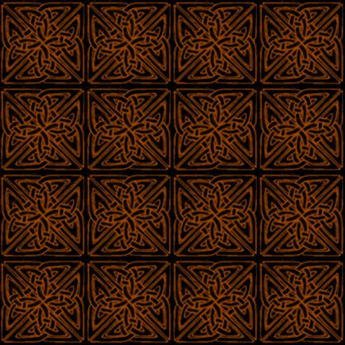 Click to get the codes for this image. Orange On Black Celtic Squares Seamless Background Pattern, Patterns  Celtic, Colors  Orange, Ornate Background, wallpaper or texture for, Blogger, Wordpress, or any web page, blog, desktop or phone.