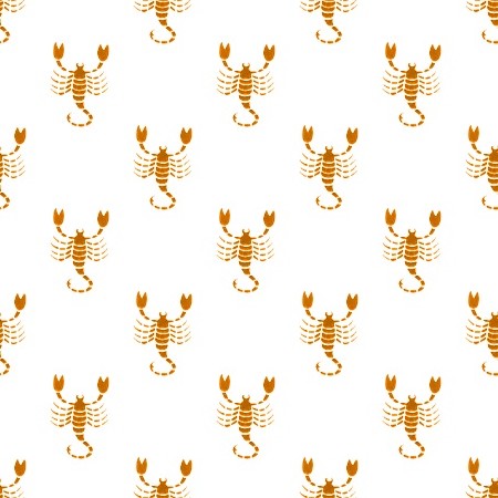 Click to get the codes for this image. Orange Scorpio Astrology On White, Astrology  Zodiac Symbols Background, wallpaper or texture for, Blogger, Wordpress, or any web page, blog, desktop or phone.