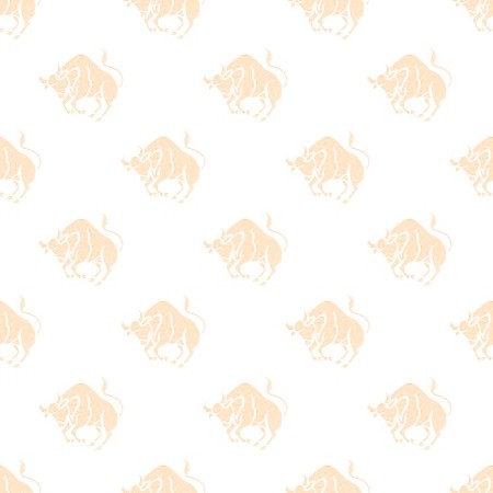 Click to get the codes for this image. Orange Taurus Astrology Watermark On White, Astrology  Zodiac Symbols Background, wallpaper or texture for, Blogger, Wordpress, or any web page, blog, desktop or phone.