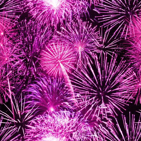 Click to get the codes for this image. Pink Fireworks Tiled Background, Fourth of July, Holidays  New Years,  New Backgrounds, Fireworks, Colors  Pink Background, wallpaper or texture for, Blogger, Wordpress, or any web page, blog, desktop or phone.