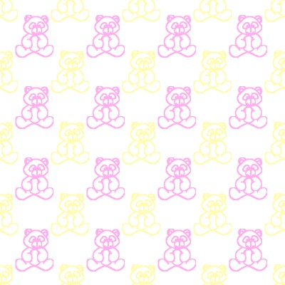 Click to get the codes for this image. Pink And Yellow Baby Teddy Bears Background Seamless, Babies  Maternity, Teddy Bears Background, wallpaper or texture for any blog, web page, phone or desktop