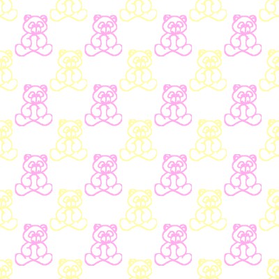 Click to get the codes for this image. Pink And Yellow Baby Teddy Bears Background Seamless, Babies  Maternity, Teddy Bears Background, wallpaper or texture for any blog, web page, phone or desktop