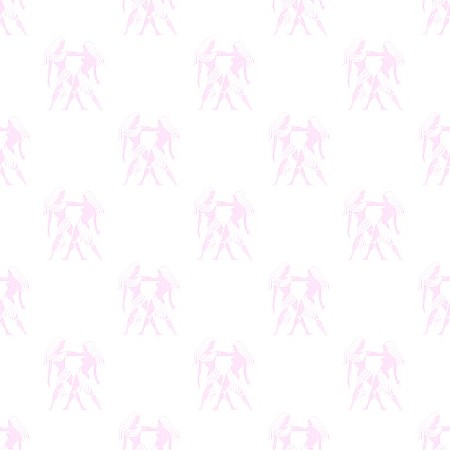 Click to get the codes for this image. Pink Gemini Astrology Watermark On White, Astrology  Zodiac Symbols Background, wallpaper or texture for, Blogger, Wordpress, or any web page, blog, desktop or phone.