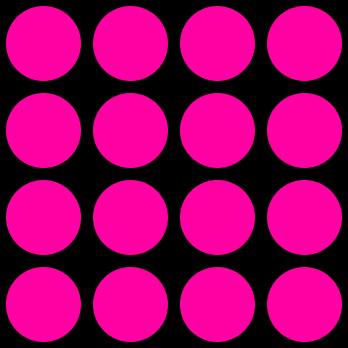 Click to get the codes for this image. Pink On Black Circles, Patterns  Circles and Polkadots, Colors  Pink Background, wallpaper or texture for Blogger, Wordpress, or any phone, desktop or blog.