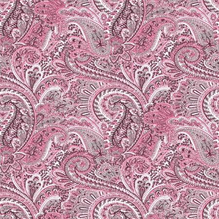 Click to get the codes for this image. Pink Paisley Pattern Background Seamless, Cloth Patterns, Paisleys, Colors  Pink Background, wallpaper or texture for Blogger, Wordpress, or any phone, desktop or blog.