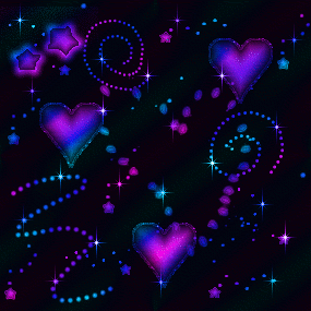 Click to get the codes for this image. Pink Purple And Blue Satin Love Bats, Sparkles and Glitter, Hearts, Colors  Purple Background, wallpaper or texture for, Blogger, Wordpress, or any web page, blog, desktop or phone.
