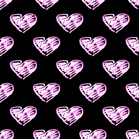 Click to get the codes for this image. Pink Scribble Hearts On Black, Hearts, Colors  Pink, Holidays  Valentines Day Background, wallpaper or texture for, Blogger, Wordpress, or any web page, blog, desktop or phone.
