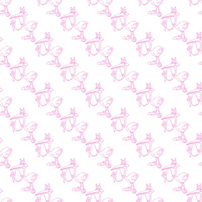 Click to get the codes for this image. Pink Stork With Baby Background Seamless, Babies  Maternity Background, wallpaper or texture for any blog, web page, phone or desktop