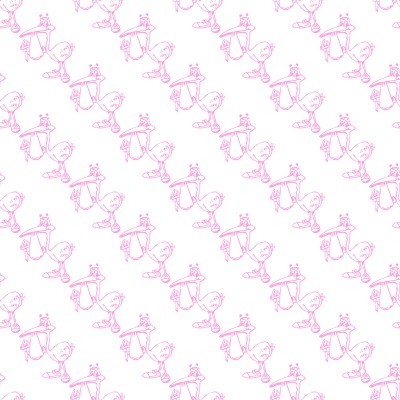 Click to get the codes for this image. Pink Stork With Baby Background Seamless, Babies  Maternity Background, wallpaper or texture for any blog, web page, phone or desktop