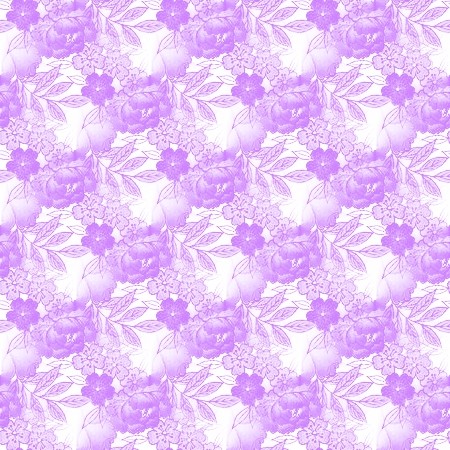 Click to get the codes for this image. Purple And White Floral, Flowers  Floral Designs, Colors  Purple Background, wallpaper or texture for Blogger, Wordpress, or any phone, desktop or blog.